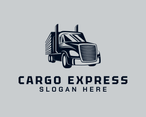 Auto Freight Truck logo design