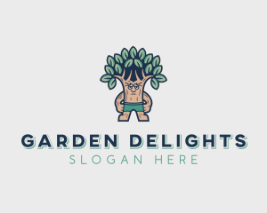 Sustainable Garden Planting logo design