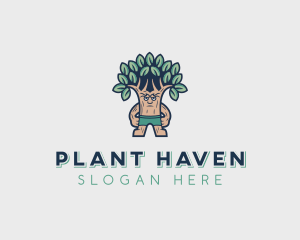 Sustainable Garden Planting logo design