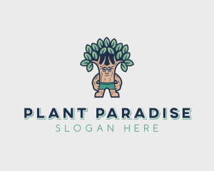 Sustainable Garden Planting logo design