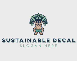 Sustainable Garden Planting logo design