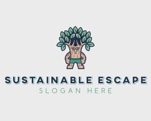 Sustainable Garden Planting logo design