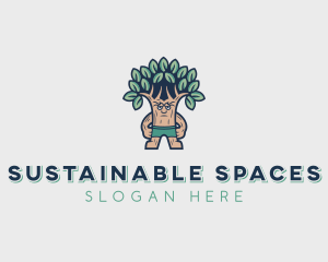 Sustainable Garden Planting logo design