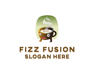 Hot Coffee Beverage logo