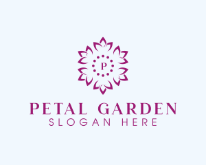 Floral Yoga Wellness logo design