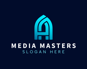 Generic Media Business Letter A logo