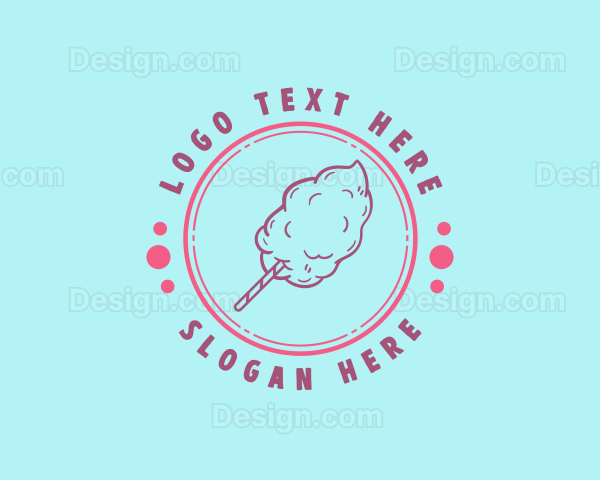 Sweet Cotton Candy Logo