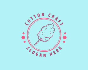 Sweet Cotton Candy logo design