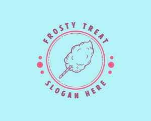 Sweet Cotton Candy logo design