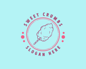 Sweet Cotton Candy logo design