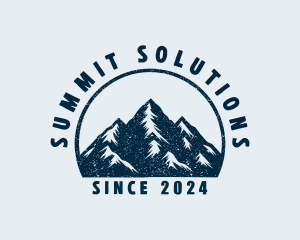 Summit Mountain Hiker logo design