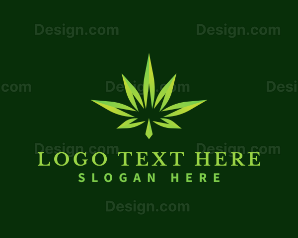 Cannabis Leaf Hemp Logo