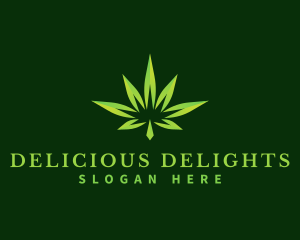 Cannabis Leaf Hemp Logo