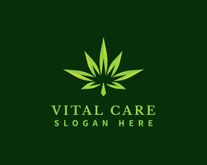 Cannabis Leaf Hemp logo