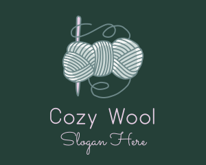 Wool Crochet Hook logo design