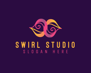 Infinity Loop Swirl logo design