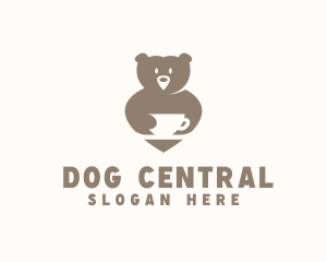 Bear Mug Coffee logo design