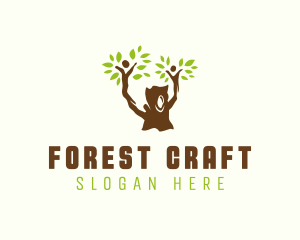 Family Tree Forest logo design