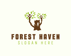 Family Tree Forest logo design