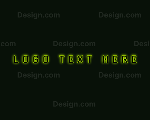 Futuristic Technology Business Logo