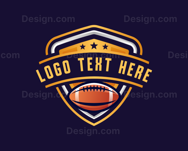 Rugby Football Sports Logo