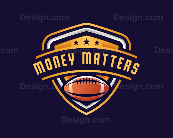 Rugby Football Sports Logo