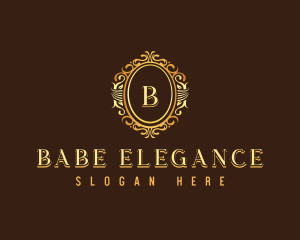 Luxury Elegant Crest logo design