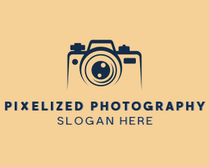 Camera Photography Lens logo design