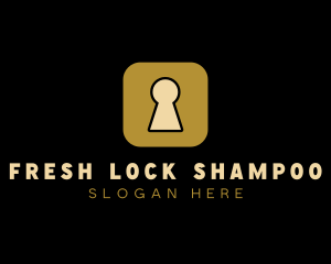 Secure Lock App logo design