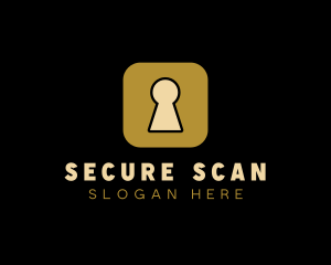 Secure Lock App logo design