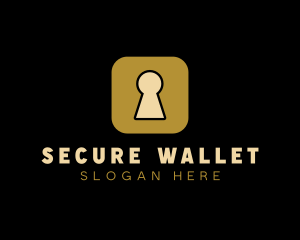 Secure Lock App logo design