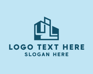 Geometric House Architecture Logo