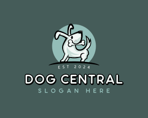 Pet Shop Dog Bone logo design