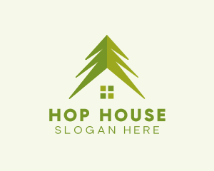 Pine Tree House logo design