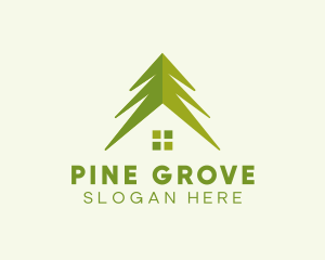 Pine Tree House logo design