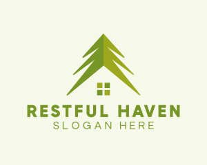 Pine Tree House logo design