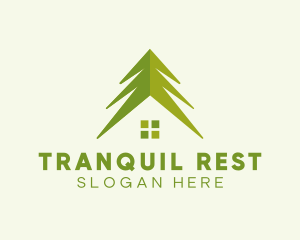 Pine Tree House logo design