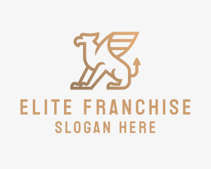 Majestic Griffin Luxury logo design