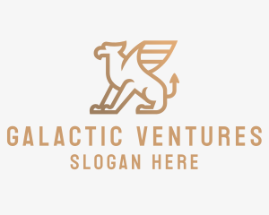 Majestic Griffin Luxury logo design