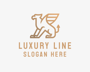 Majestic Griffin Luxury logo design