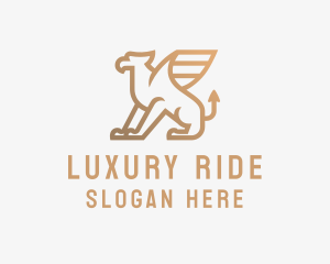 Majestic Griffin Luxury logo design