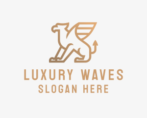 Majestic Griffin Luxury logo design