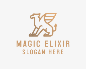 Majestic Griffin Luxury logo design