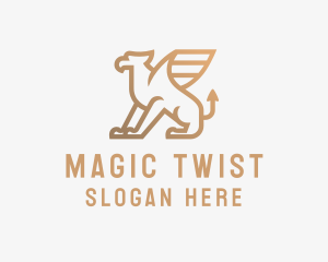 Majestic Griffin Luxury logo design