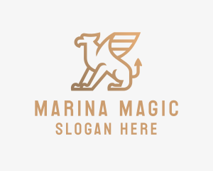 Majestic Griffin Luxury logo design