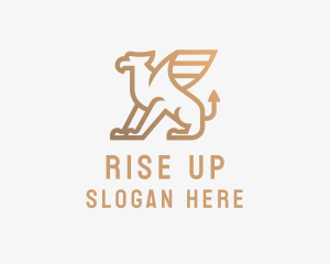 Majestic Griffin Luxury logo design