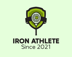 Tennis Racket Sports logo design