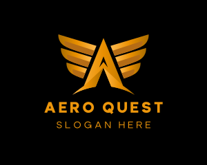 Flight Aviation Wings logo
