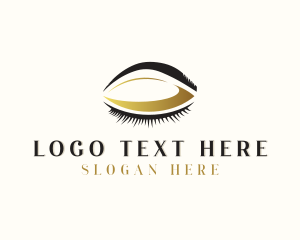  Makeup Artist Eyelashes Beautician  Logo