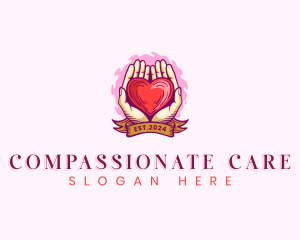 Love Hand Care logo design